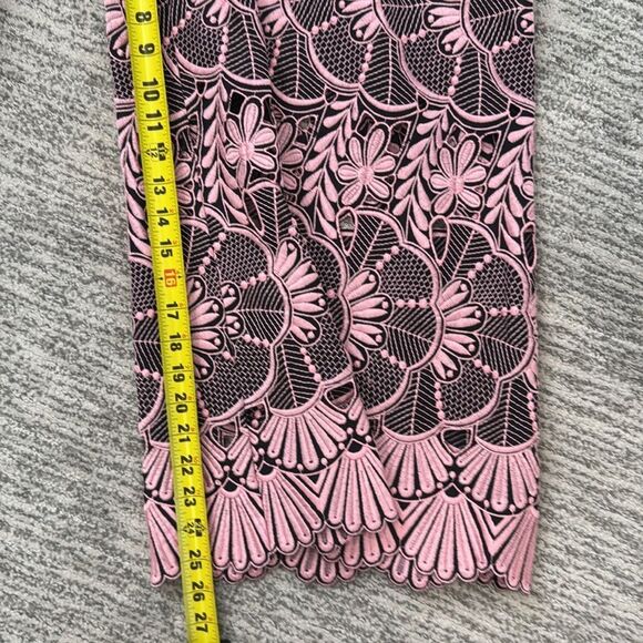 NWT La Double J Patterned Culotte Pants SANGALLO FLOWER Large Pink - Picture 9 of 14